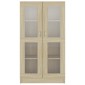 vidaXL Βιτρίνα Χρώμα Sonoma Δρυς 82,5 x 30,5 x 150 εκ. Μοριοσανίδα