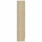 vidaXL Βιτρίνα Χρώμα Sonoma Δρυς 82,5 x 30,5 x 150 εκ. Μοριοσανίδα
