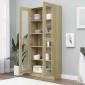 vidaXL Βιτρίνα Χρώμα Sonoma Δρυς 82,5 x 30,5 x 185,5 εκ. Μοριοσανίδα