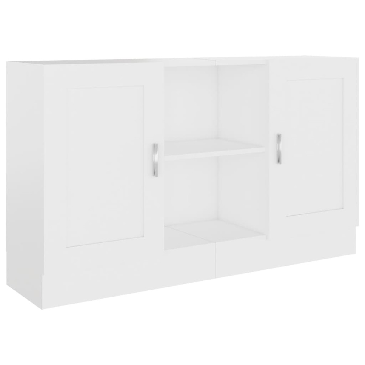 vidaXL Μπουφές Λευκός 120 x 30,5 x 70 εκ. από Μοριοσανίδα