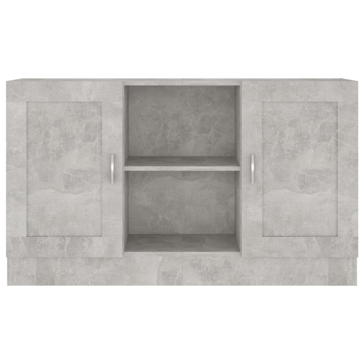vidaXL Μπουφές Γκρι Σκυροδέματος 120 x 30,5 x 70 εκ. από Μοριοσανίδα