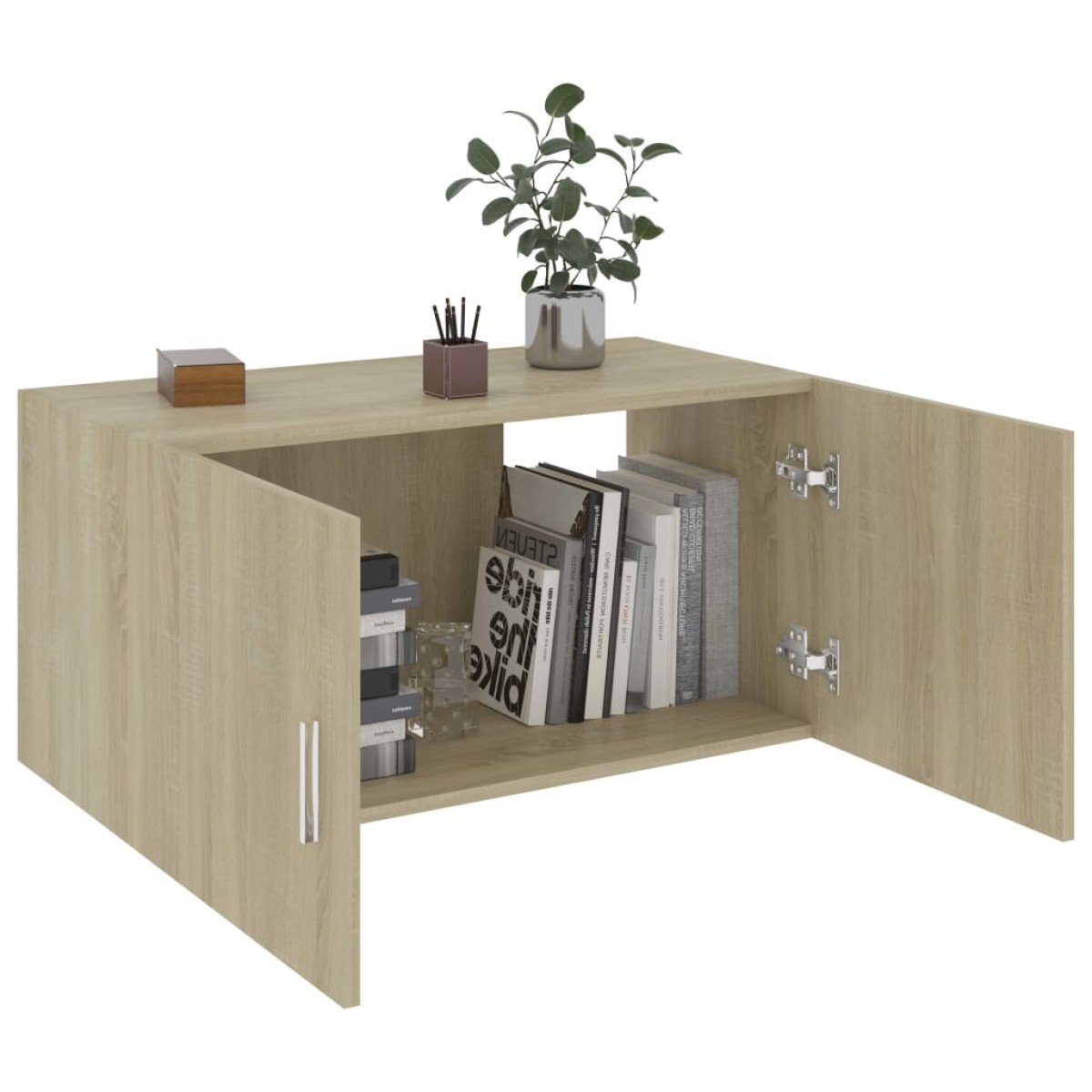 vidaXL Ντουλάπι Επιτοίχιο Sonoma Δρυς 80 x 39 x 40 εκ. από Μοριοσανίδα