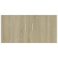 vidaXL Ντουλάπι Επιτοίχιο Sonoma Δρυς 80 x 39 x 40 εκ. από Μοριοσανίδα