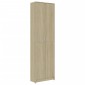 vidaXL Ντουλάπα Διαδρόμου Sonoma Δρυς 55 x 25 x 189 εκ. Μοριοσανίδα