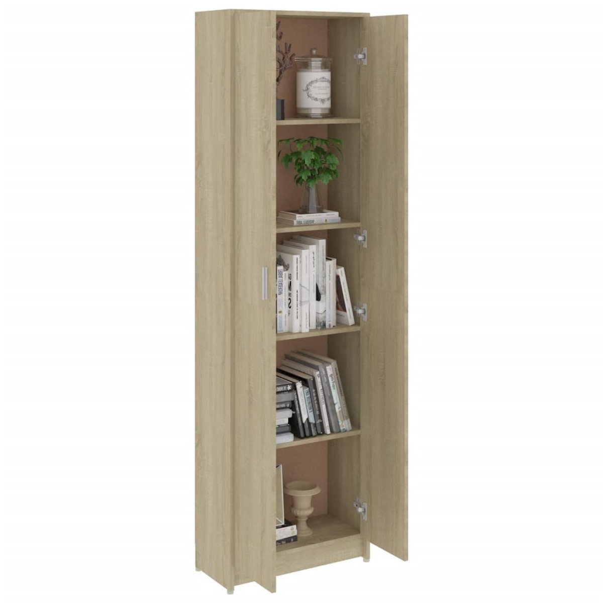 vidaXL Ντουλάπα Διαδρόμου Sonoma Δρυς 55 x 25 x 189 εκ. Μοριοσανίδα