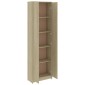 vidaXL Ντουλάπα Διαδρόμου Sonoma Δρυς 55 x 25 x 189 εκ. Μοριοσανίδα