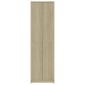 vidaXL Ντουλάπα Διαδρόμου Sonoma Δρυς 55 x 25 x 189 εκ. Μοριοσανίδα