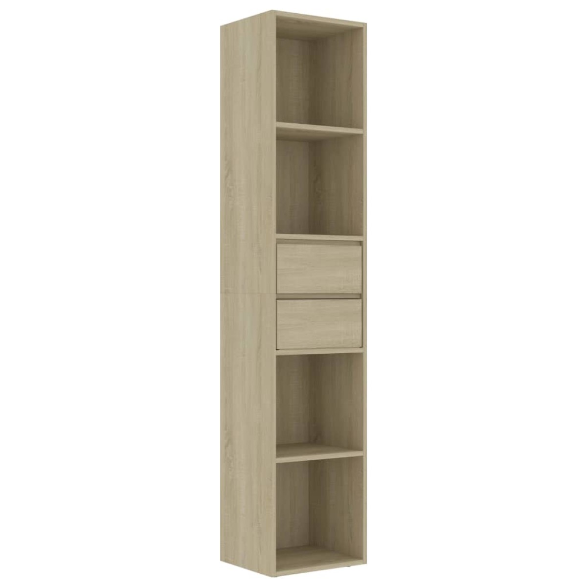 vidaXL Βιβλιοθήκη Χρώμα Sonoma Δρυς 36 x 30 x 171 εκ. από Μοριοσανίδα