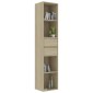 vidaXL Βιβλιοθήκη Χρώμα Sonoma Δρυς 36 x 30 x 171 εκ. από Μοριοσανίδα