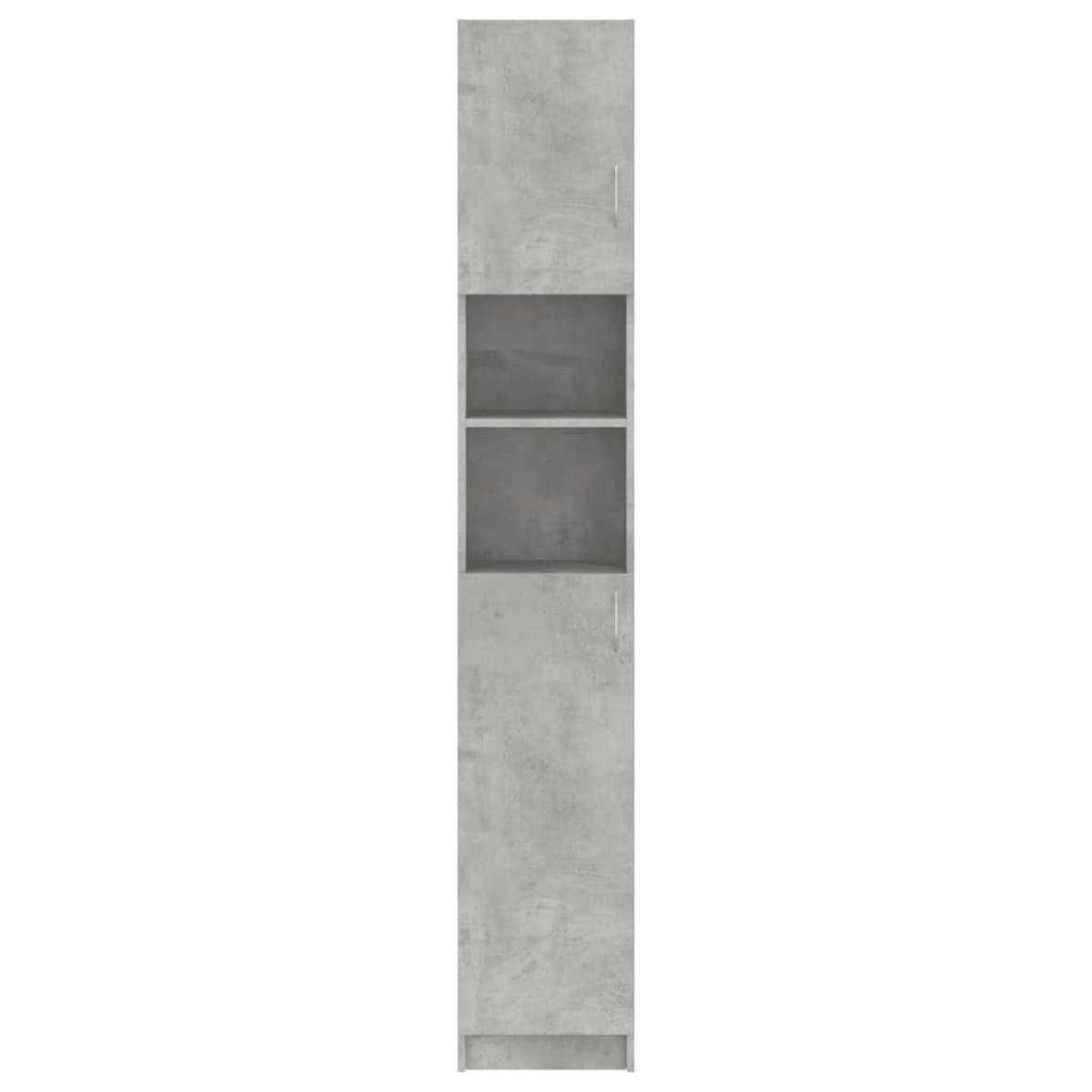 vidaXL Στήλη Μπάνιου Γκρι του Σκυροδέματος 32x25,5x190 εκ. Μοριοσανίδα