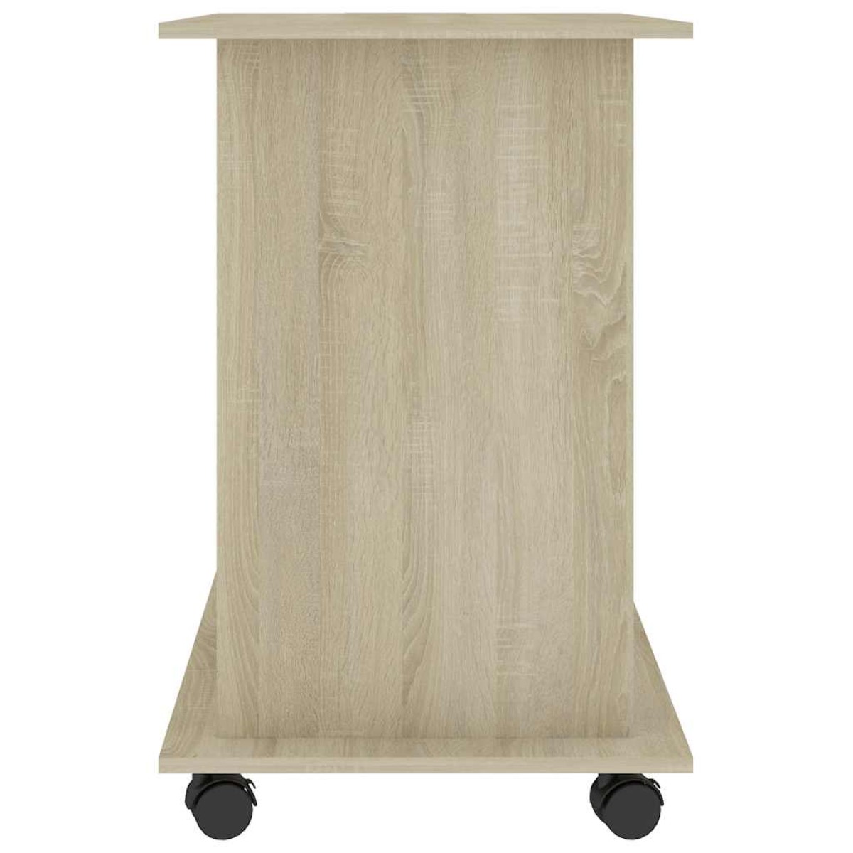 vidaXL Γραφείο Υπολογιστή Sonoma Δρυς 80 x 50 x 75 εκ. από Μοριοσανίδα