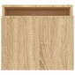 vidaXL Σετ Τραπεζάκια Σαλονιού Sonoma Δρυς 100x48x40 εκ. Μοριοσανίδα