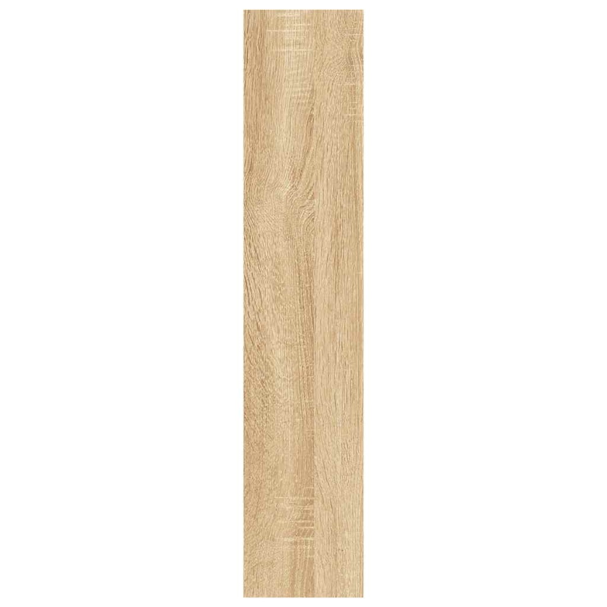 vidaXL Ραφιέρα Τοίχου Sonoma Δρυς 90 x 16 x 78 εκ. από Μοριοσανίδα