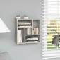 vidaXL Ραφιέρα Τοίχου Γκρι Σκυροδέματος 45,1x16x45,1 εκ. Μοριοσανίδα