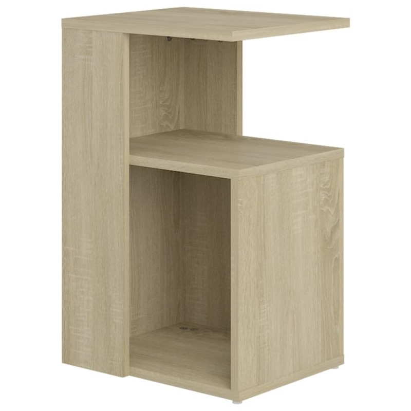vidaXL Τραπέζι Βοηθητικό Sonoma Δρυς 36 x 30 x 56 εκ. από Επεξ. Ξύλο
