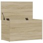vidaXL Μπαούλο Αποθήκευσης Sonoma Δρυς 84x42x46 εκ. Επεξεργασμένο Ξύλο