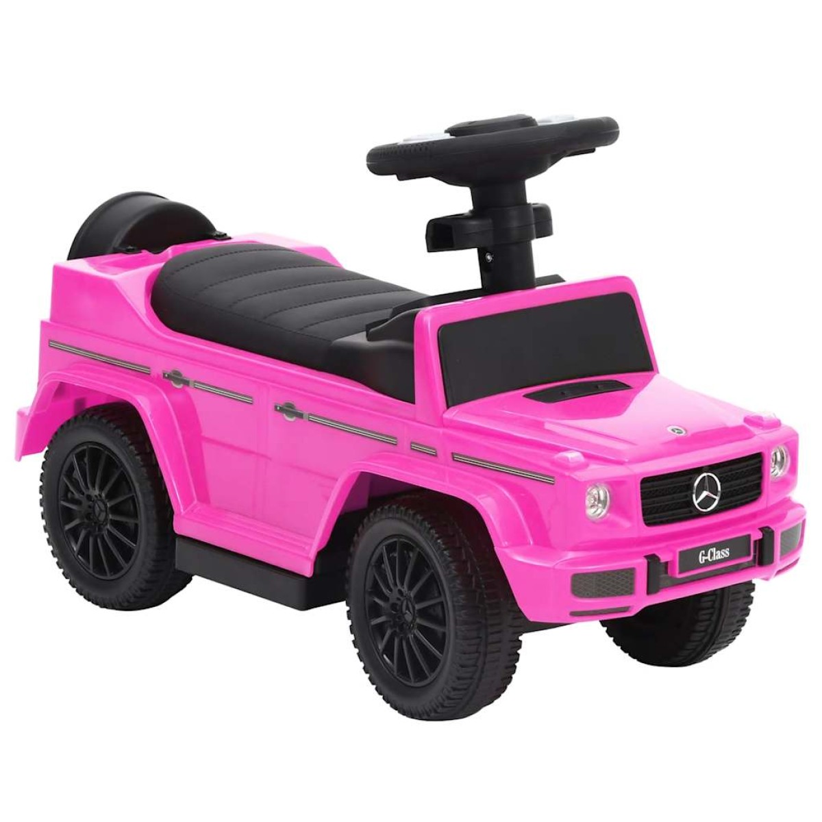 vidaXL Περπατούρα Αυτοκίνητο με Λαβή Mercedes-Benz G63 Ροζ