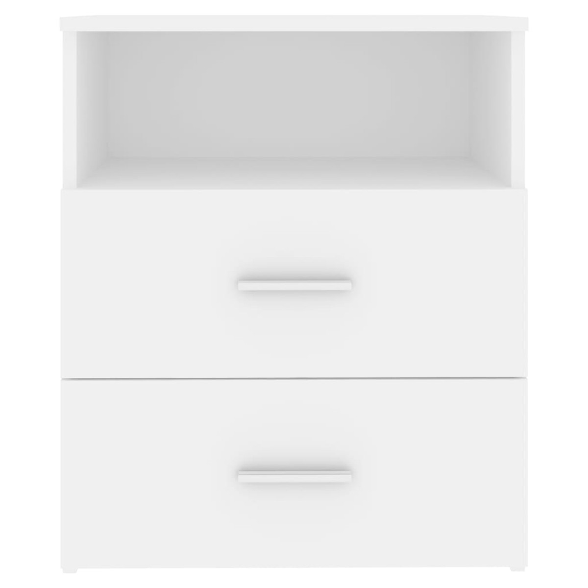 vidaXL Κομοδίνο Λευκό 50 x 32 x 60 εκ.