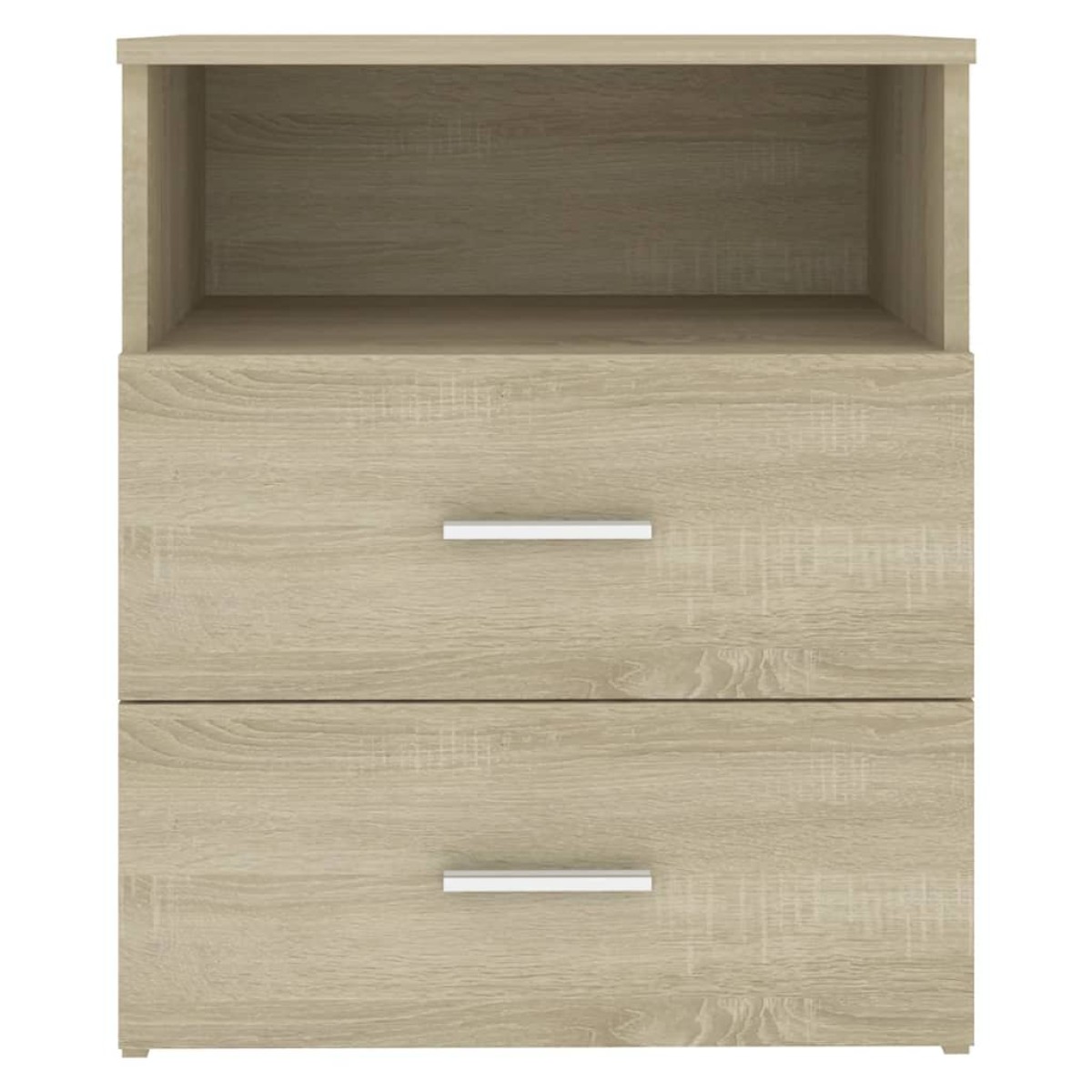 vidaXL Κομοδίνα 2 τεμ. Sonoma Δρυς 50 x 32 x 60 εκ.