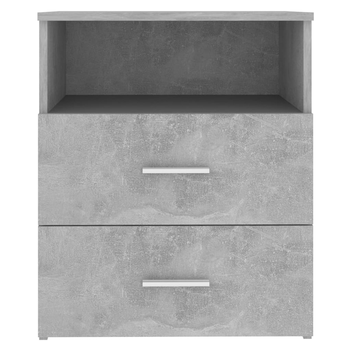 vidaXL Κομοδίνο Γκρι Σκυροδέματος 50 x 32 x 60 εκ.