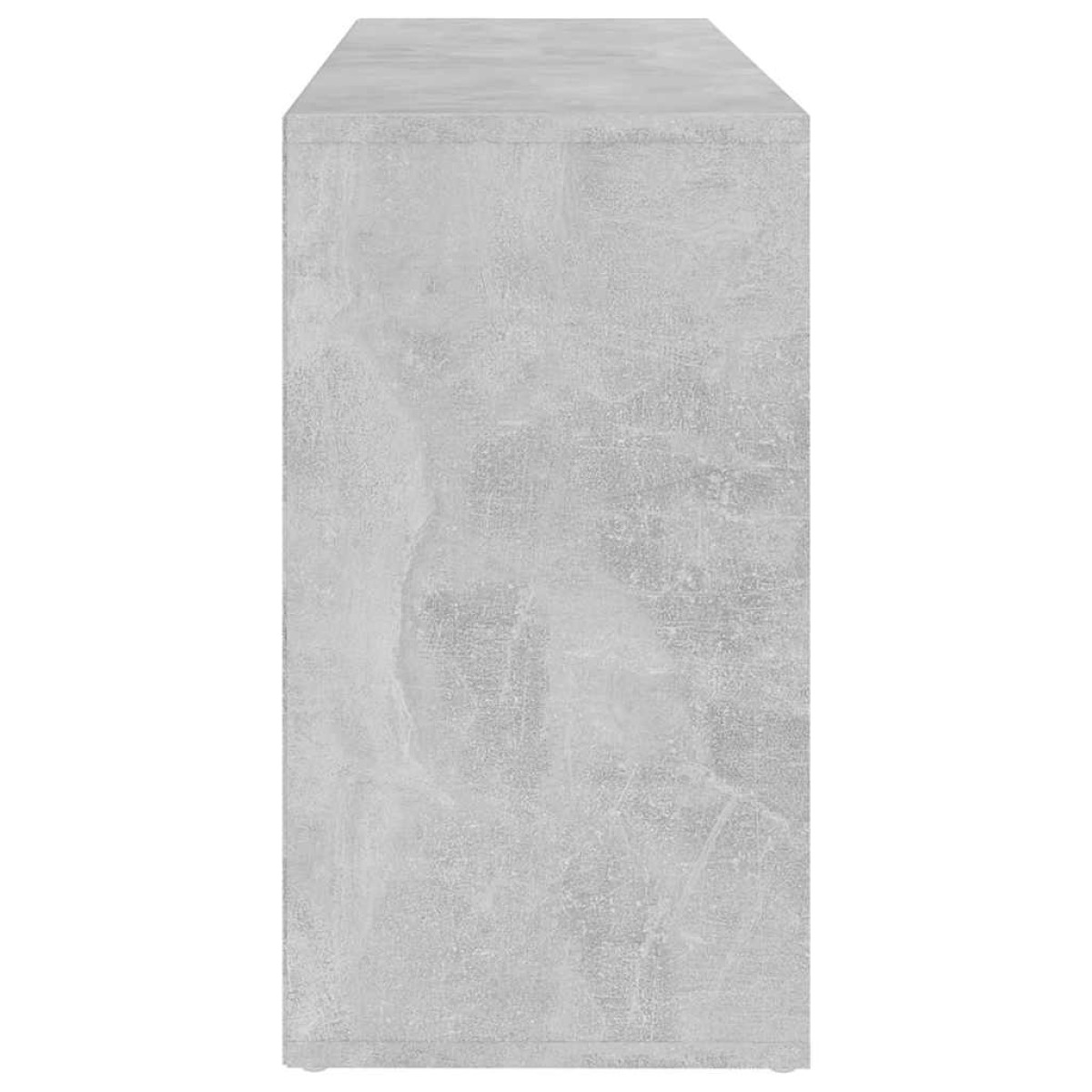 vidaXL Παπουτσοθήκη Γκρι Σκυροδέματος 103x30x54,5 εκ. από Μοριοσανίδα