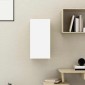 vidaXL Έπιπλο Τηλεόρασης Λευκό & Sonoma Δρυς 30,5x30x60εκ. Μοριοσανίδα