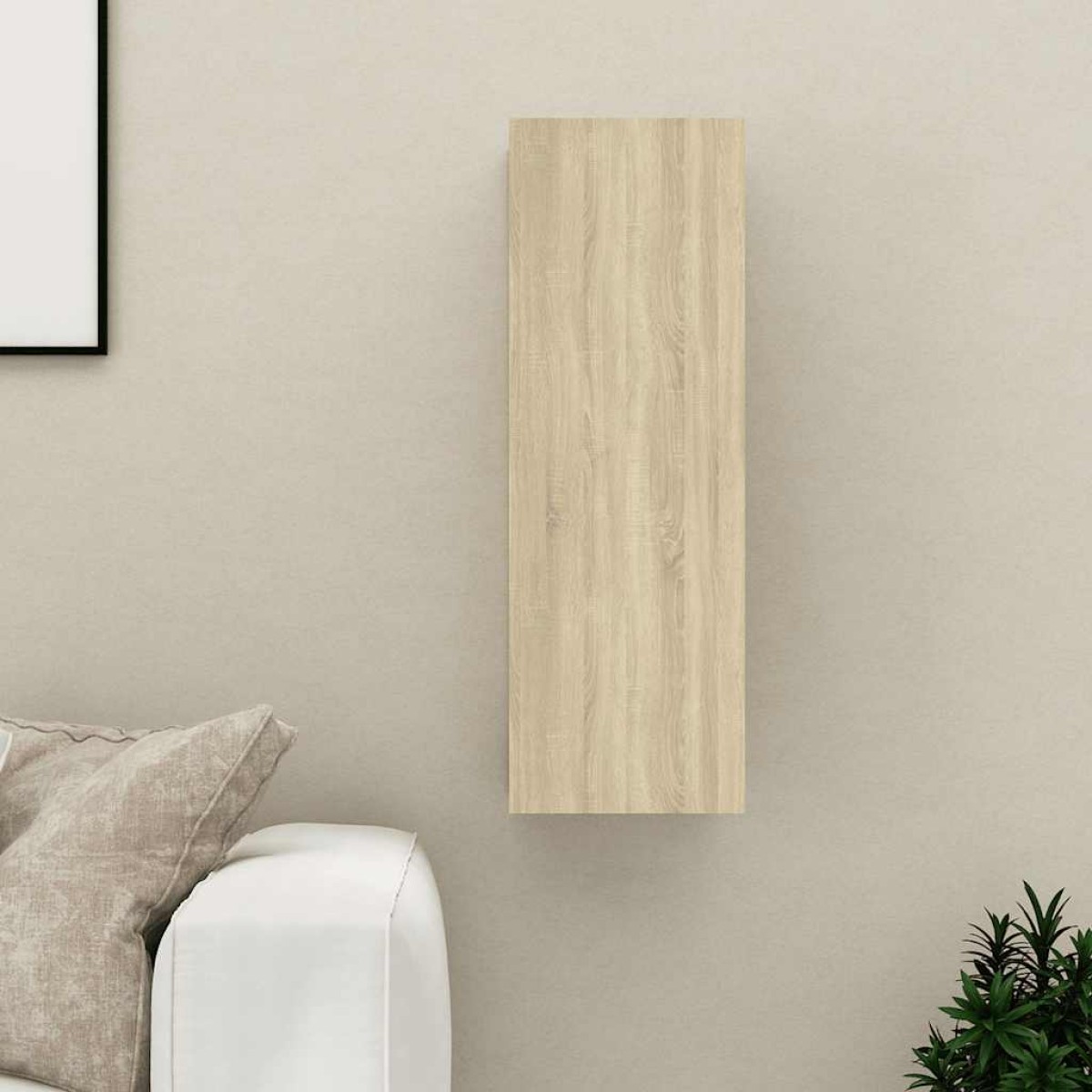 vidaXL Έπιπλο Τηλεόρασης Sonoma Δρυς 30,5 x 30 x 90 εκ. Μοριοσανίδα