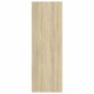 vidaXL Έπιπλο Τηλεόρασης Sonoma Δρυς 30,5 x 30 x 90 εκ. Μοριοσανίδα