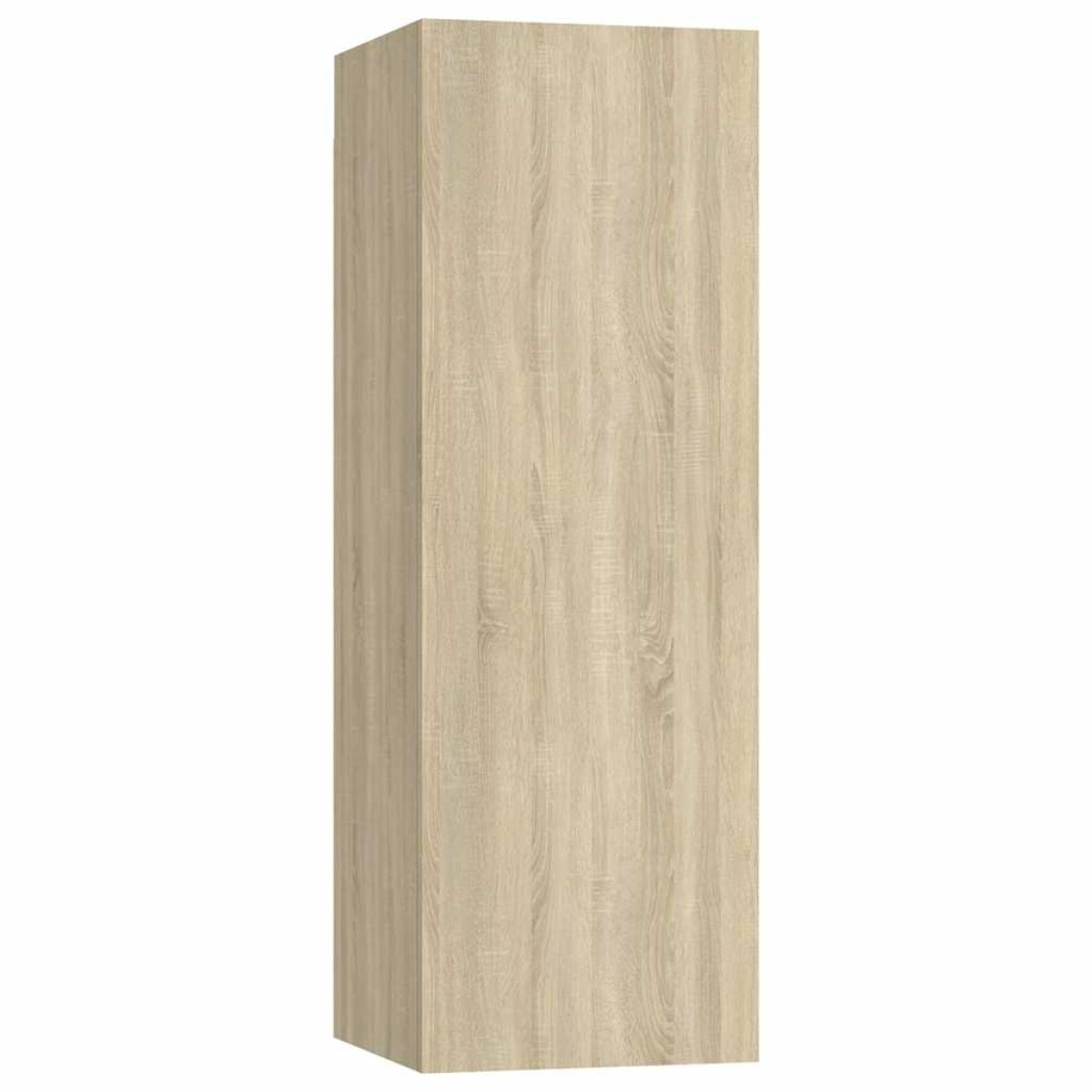 vidaXL Έπιπλο Τηλεόρασης 2 τεμ. Sonoma Δρυς 30,5x30x90 εκ. Μοριοσανίδα