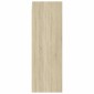 vidaXL Έπιπλο Τηλεόρασης 2 τεμ. Sonoma Δρυς 30,5x30x90 εκ. Μοριοσανίδα