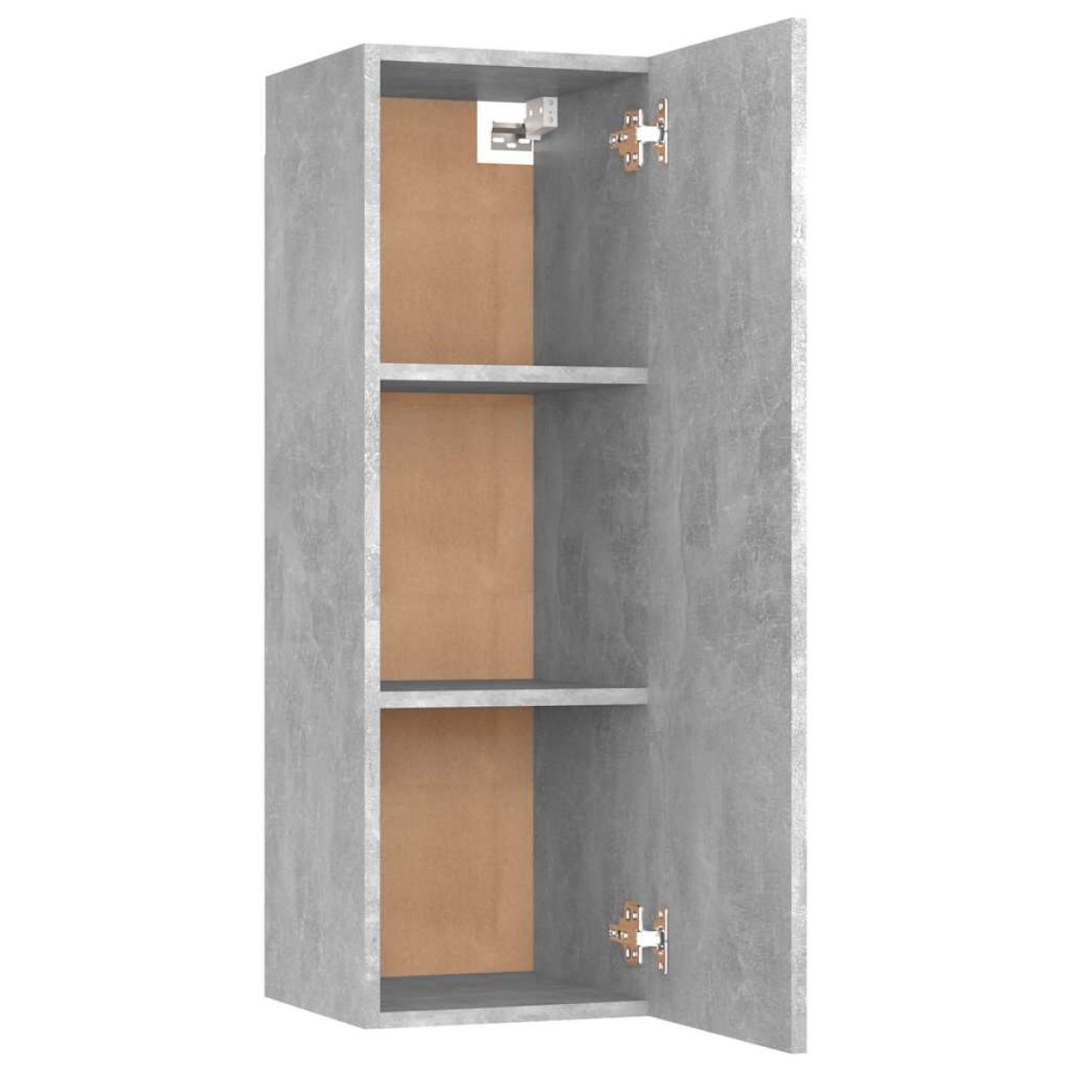 vidaXL Έπιπλο Τηλεόρασης Γκρι Σκυρ. 30,5 x 30 x 90 εκ. από Μοριοσανίδα