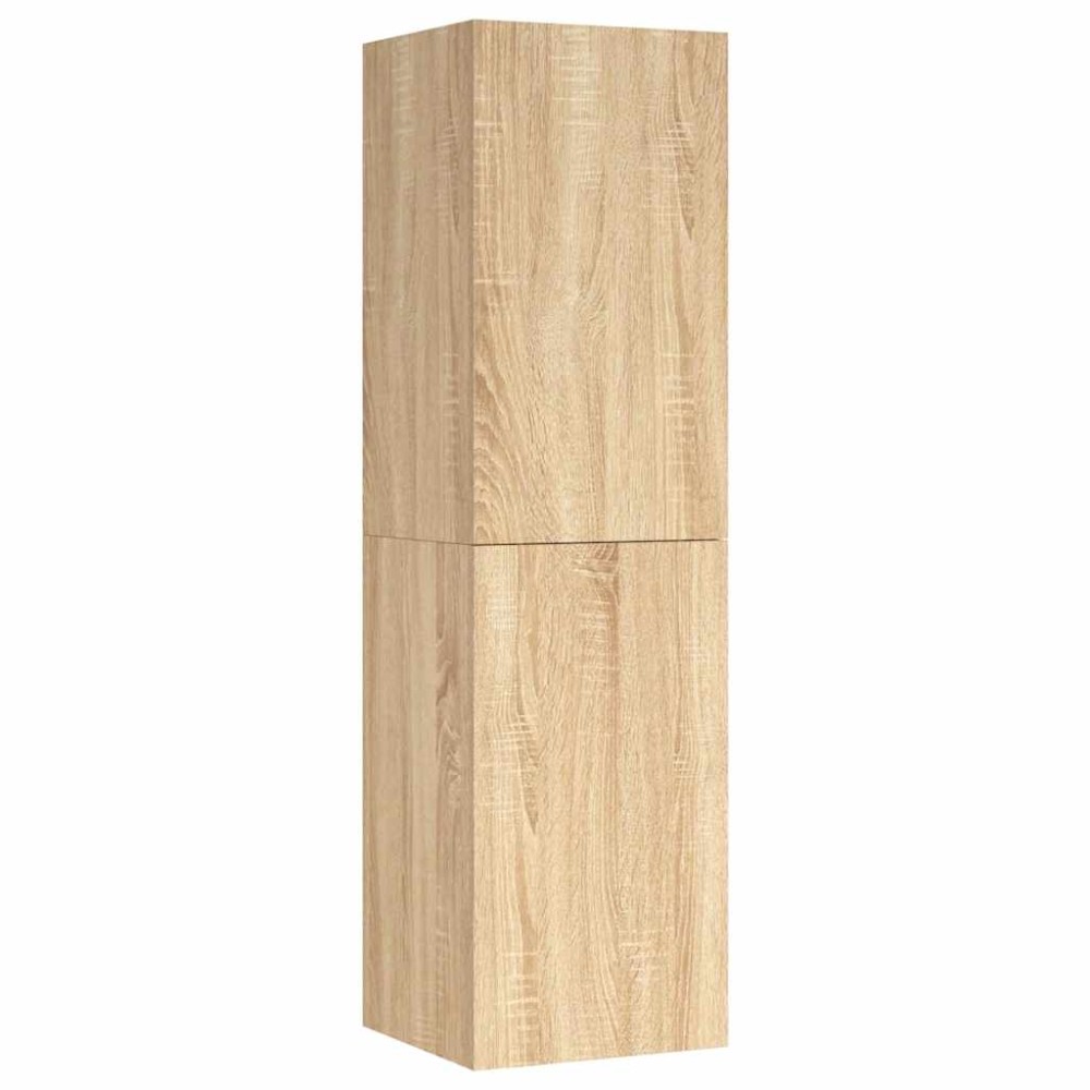 vidaXL Έπιπλο Τηλεόρασης Sonoma Δρυς 30,5x30x110 εκ. από Επεξ. Ξύλο