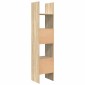 vidaXL Βιβλιοθήκη Χρώμα Sonoma Δρυς 40 x 35 x 180 εκ. από Μοριοσανίδα