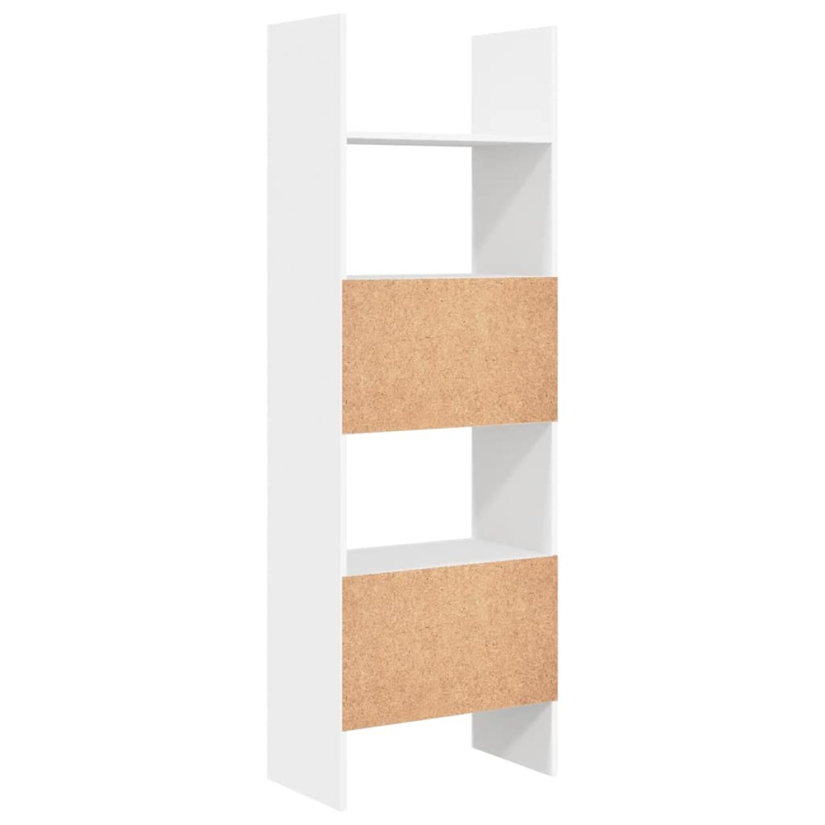 vidaXL Βιβλιοθήκη Λευκή 60 x 35 x 180 εκ. από Μοριοσανίδα