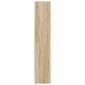 vidaXL Βιβλιοθήκη Χρώμα Sonoma Δρυς 60 x 35 x 180 εκ. από Μοριοσανίδα