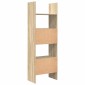 vidaXL Βιβλιοθήκη Χρώμα Sonoma Δρυς 60 x 35 x 180 εκ. από Μοριοσανίδα