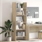 vidaXL Βιβλιοθήκη Χρώμα Sonoma Δρυς 60 x 35 x 180 εκ. από Μοριοσανίδα