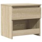 vidaXL Κομοδίνο Sonoma Δρυς 40 x 30 x 39 εκ. από Μοριοσανίδα