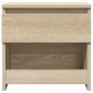 vidaXL Κομοδίνο Sonoma Δρυς 40 x 30 x 39 εκ. από Μοριοσανίδα