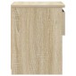 vidaXL Κομοδίνο Sonoma Δρυς 40 x 30 x 39 εκ. από Μοριοσανίδα
