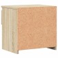 vidaXL Κομοδίνο Sonoma Δρυς 40 x 30 x 39 εκ. από Μοριοσανίδα