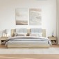 vidaXL Κομοδίνα 2 τεμ. Sonoma Δρυς 40 x 30 x 39 εκ. από Μοριοσανίδα