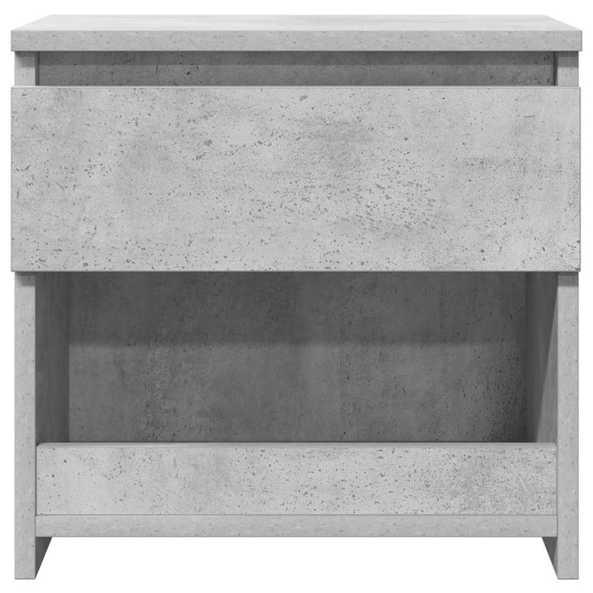 vidaXL Κομοδίνο Γκρι Σκυροδέματος 40 x 30 x 39 εκ. από Μοριοσανίδα