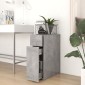 vidaXL Συρταριέρα Γενικής Χρήσης Γκρι Σκυρ. 20x45,5x60 εκ. Μοριοσανίδα
