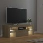 vidaXL Έπιπλο Τηλεόρασης με LED Sonoma Δρυς 120 x 35 x 40 εκ.