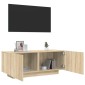 vidaXL Έπιπλο Τηλεόρασης Sonoma Δρυς 100 x 35 x 40 εκ. από Μοριοσανίδα