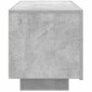 vidaXL Έπιπλο Τηλεόρασης Γκρι Σκυροδέματος 100x35x40 εκ. Μοριοσανίδα