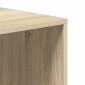 vidaXL Πάγκος Αποθήκ. Παπουτσιών Sonoma Δρυς 105x35x35 εκ. Μοριοσανίδα
