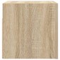 vidaXL Έπιπλα Τηλεόρασης Κρεμαστά 4 τεμ. Sonoma Δρυς 30,5x30x30 εκ.
