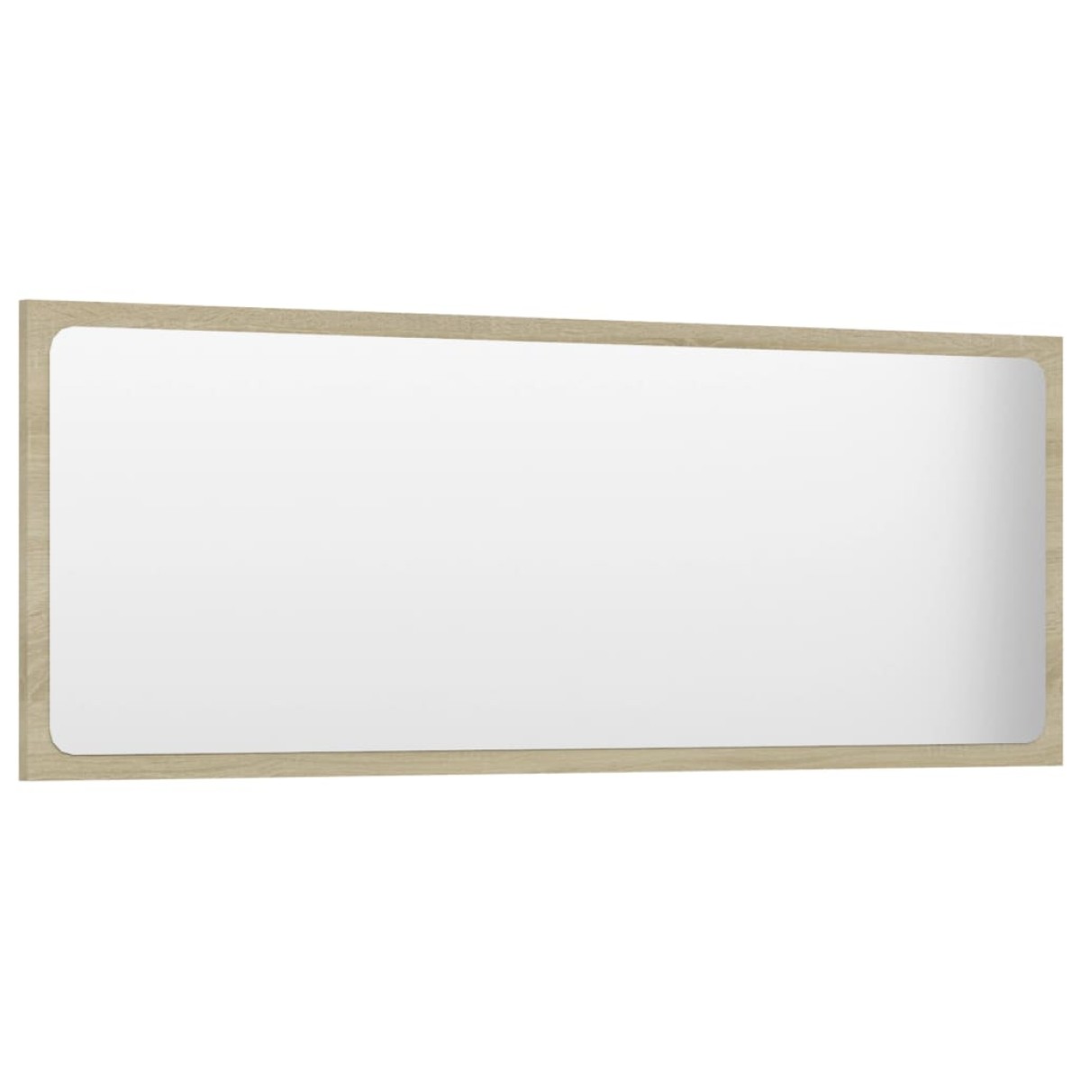 vidaXL Καθρέφτης Μπάνιου Sonoma Δρυς 100 x 1,5 x 37 εκ. Μοριοσανίδα